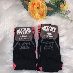 STAR WARS ATHLETIC SOCKS 🧦 FOR GIRLS SIZE 3Y-5Y